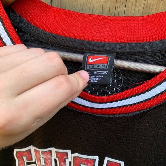 Vintage Nike Chicago Bulls Michael Jordan Jersey XL - Picture 6 of 7